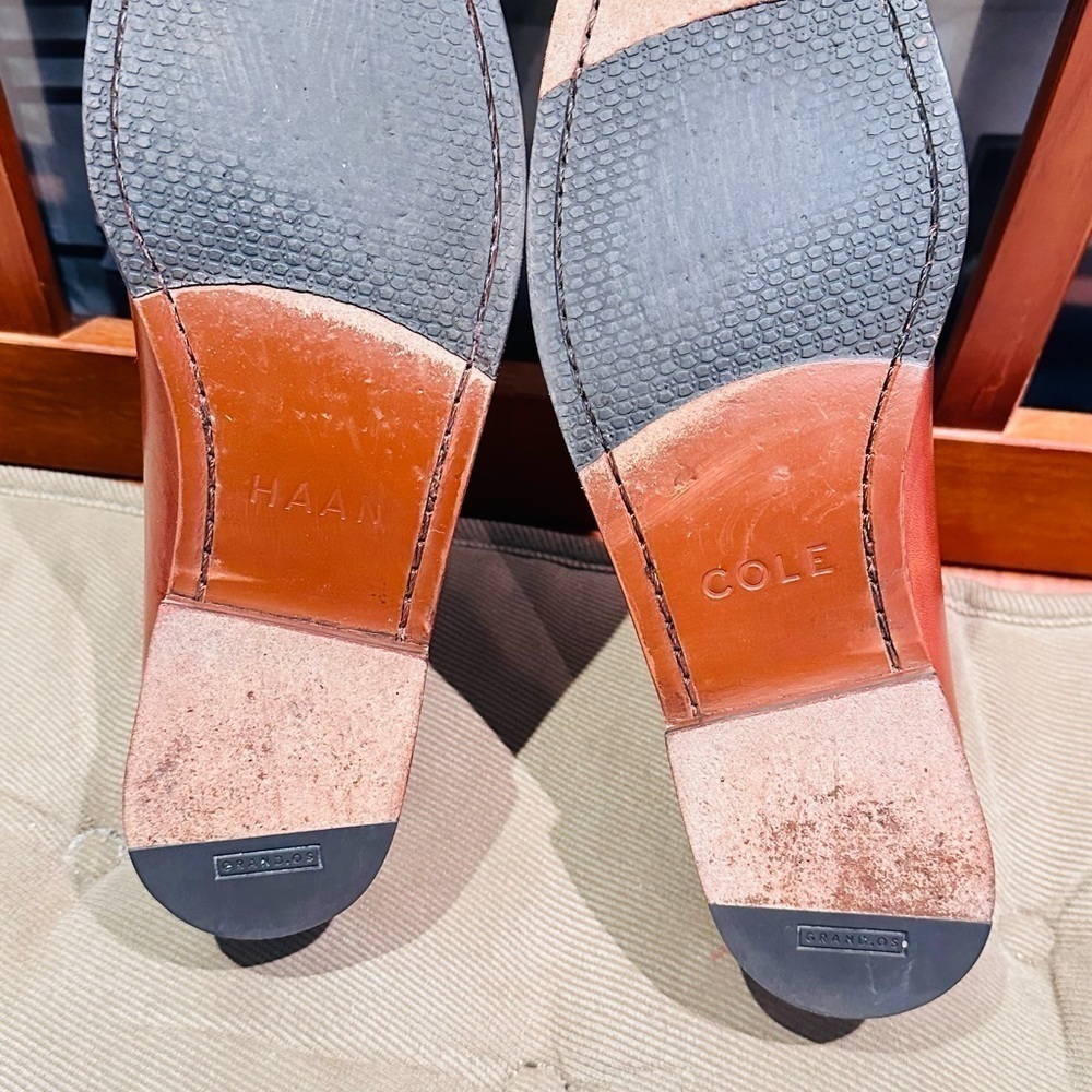 Cole Haan Leather Grand OS Pinch Penny Loafer. - Picture 13 of 14